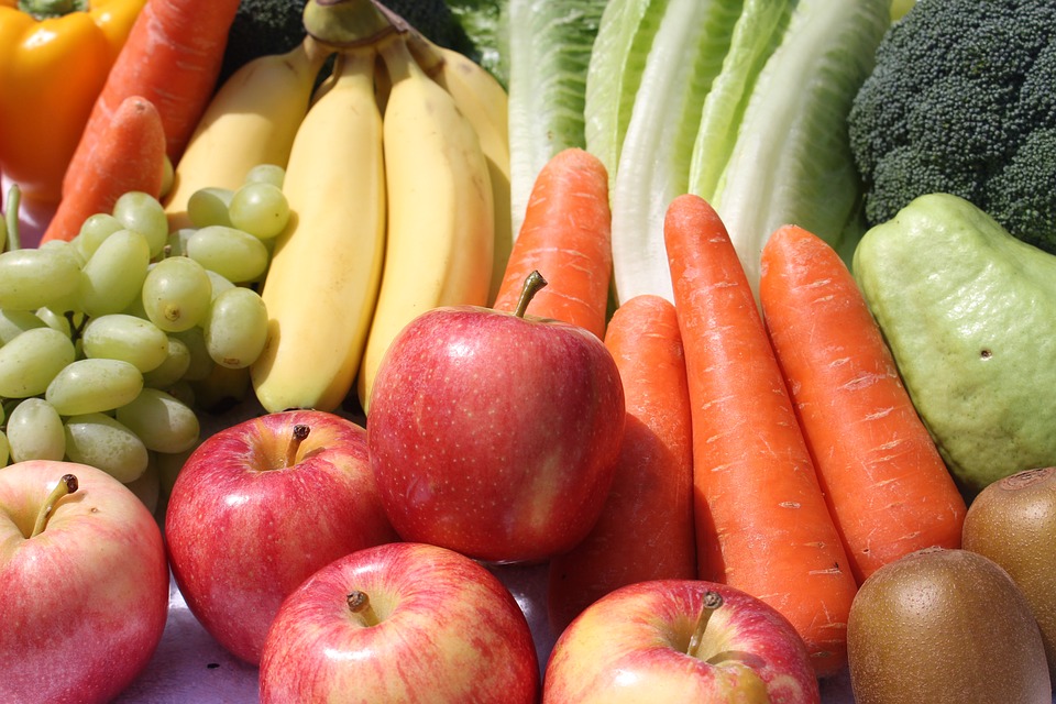 Fruits et légumes riches en fibre